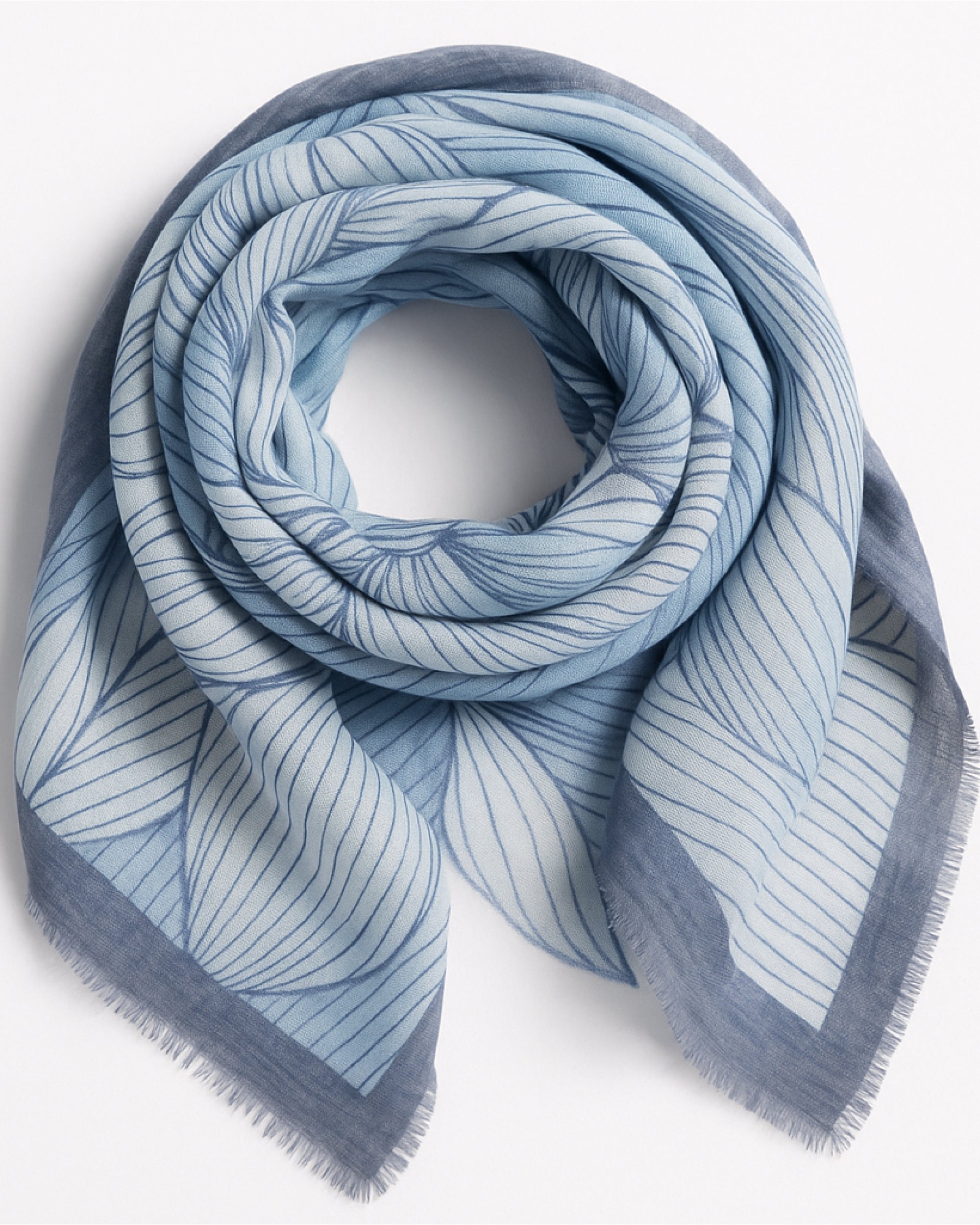 MAY Sjaal Paris Sky Blue