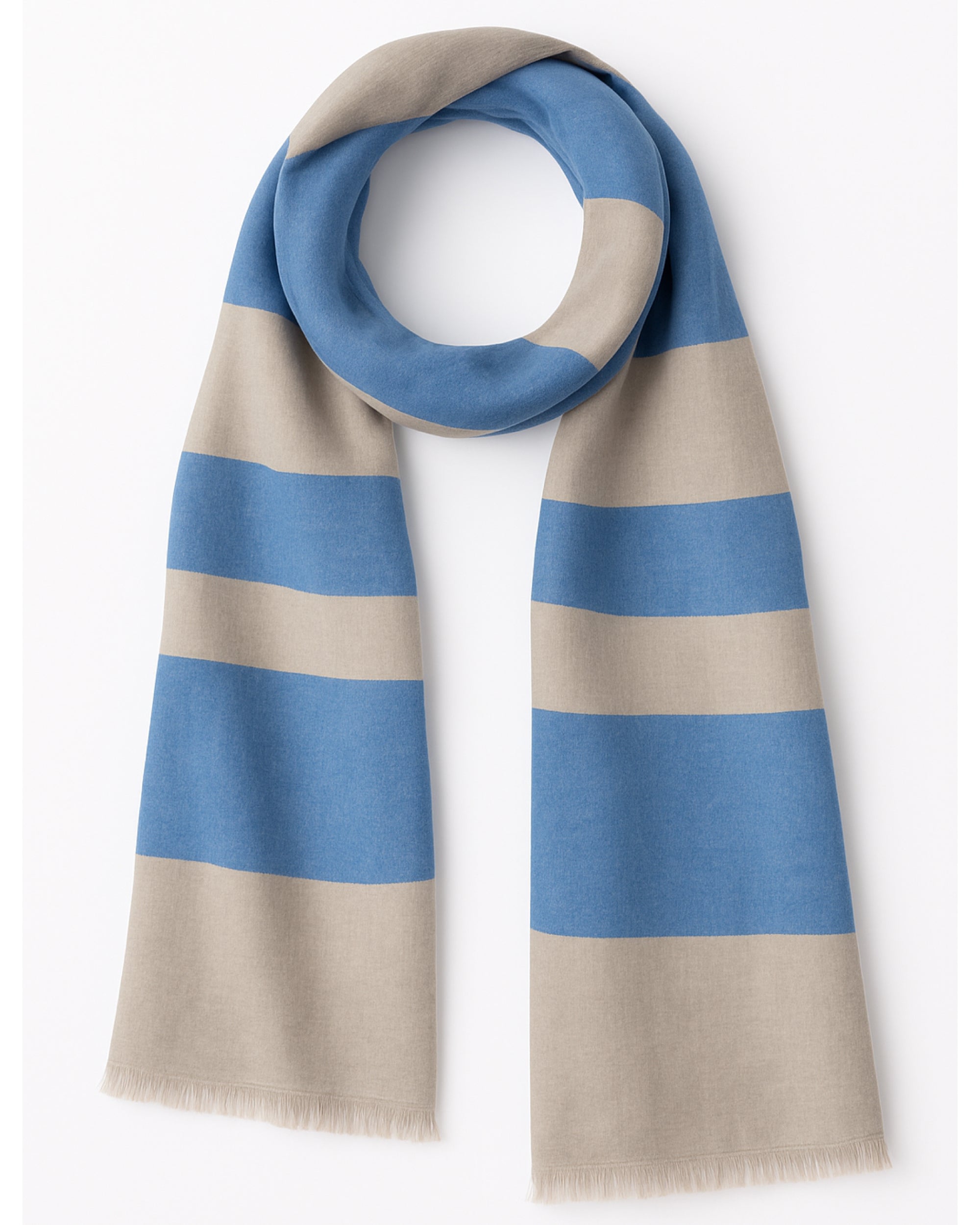 MAY Sjaal Dubai Preppy Blue