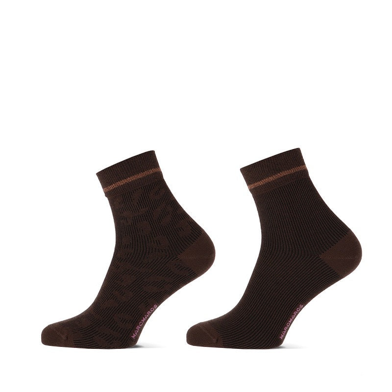 MarcMarcs Damessok Shortsock Teddy 2-pack