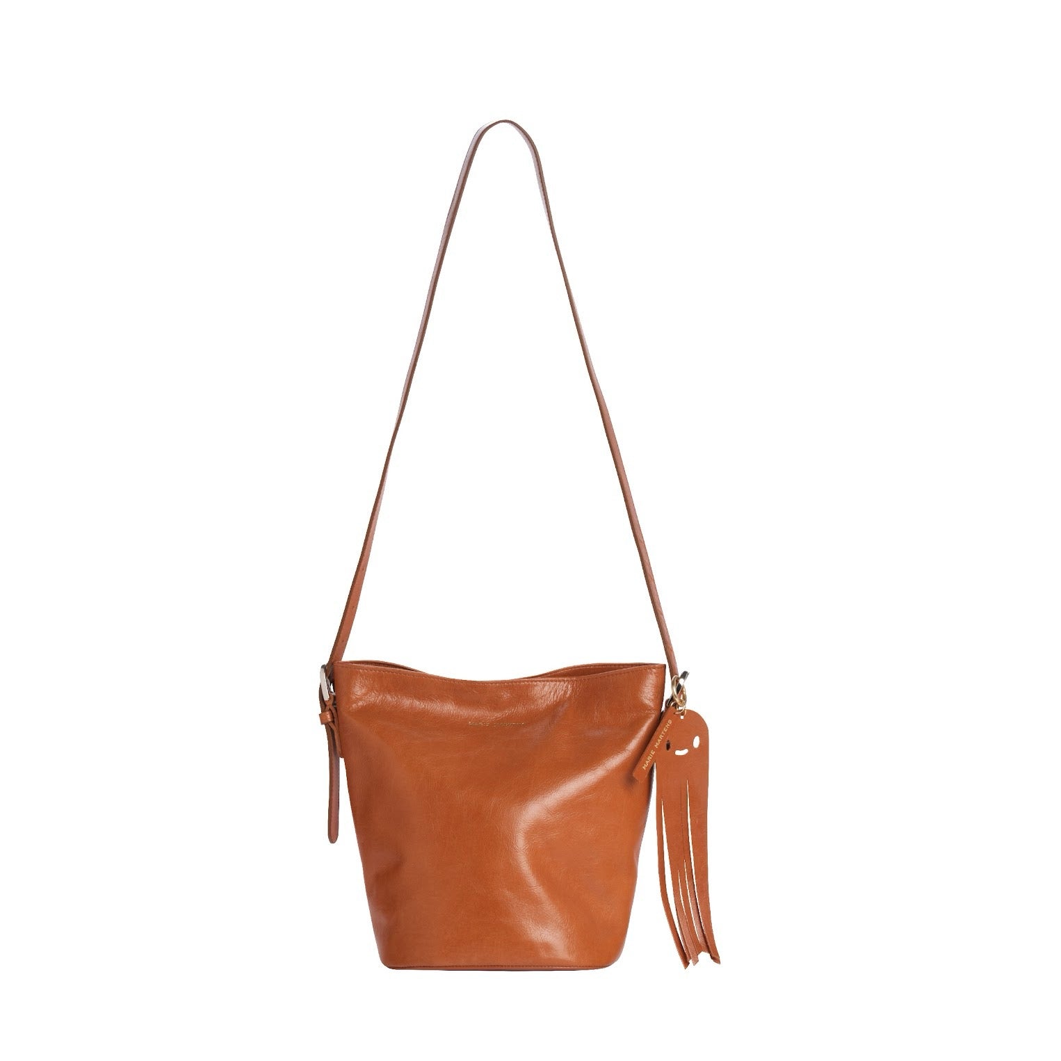 Marie Martens Bucket Shiny Camel