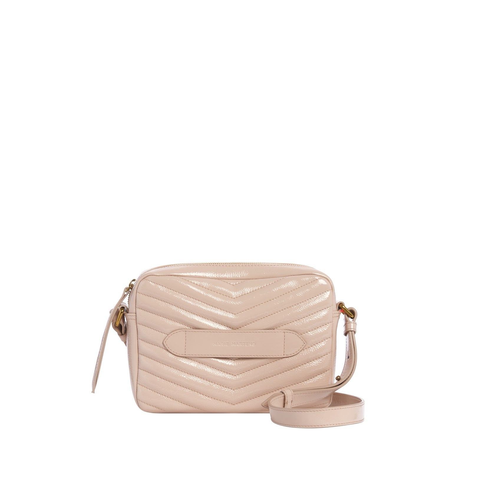 Marie Martens Bento Quilted Patent Nude