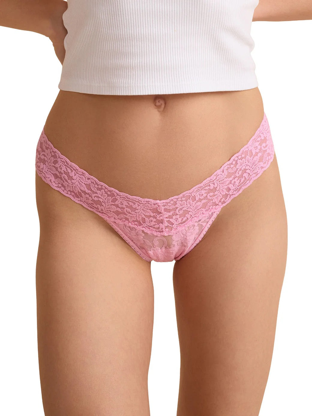 Hanky Panky Low Rise Thong string - strawberry lemonade