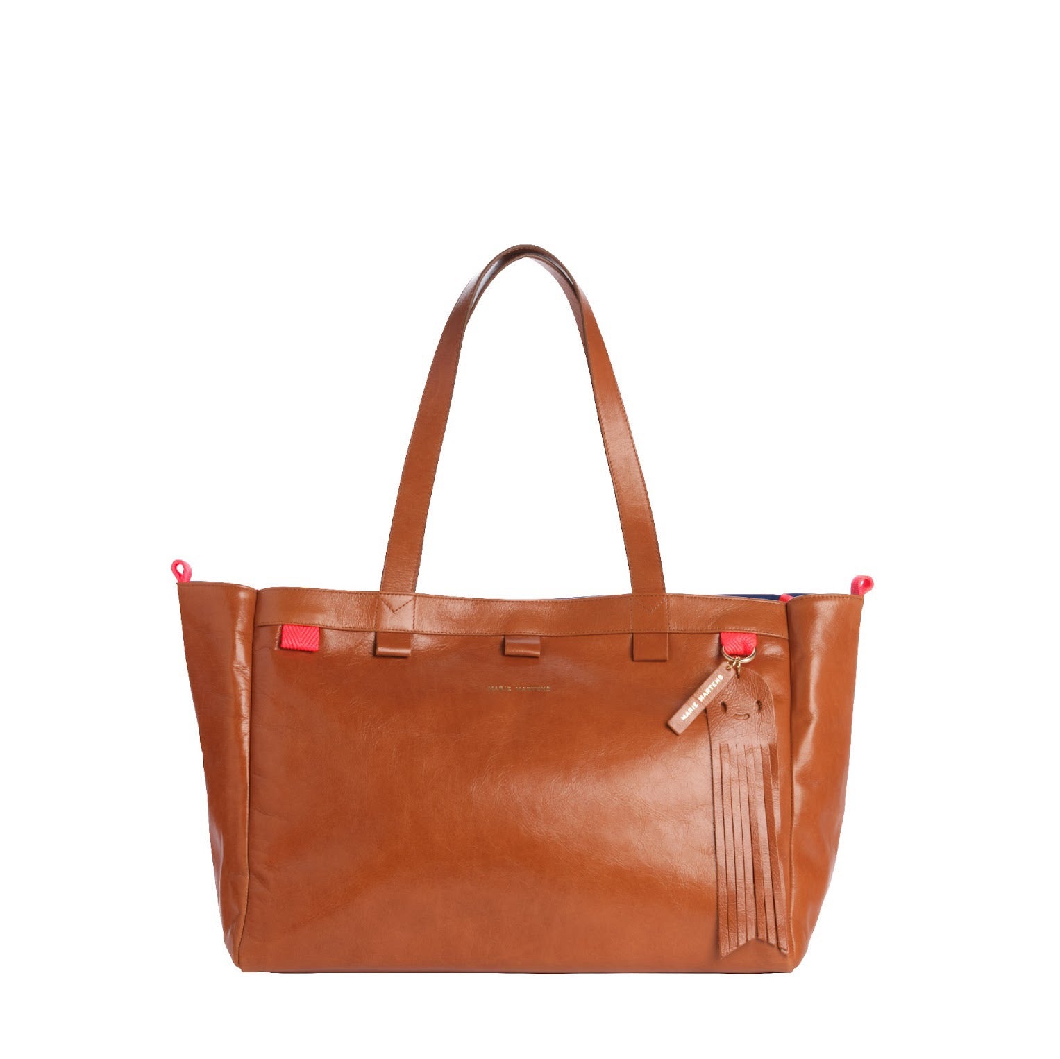 Marie Martens Shopper Shiny Camel