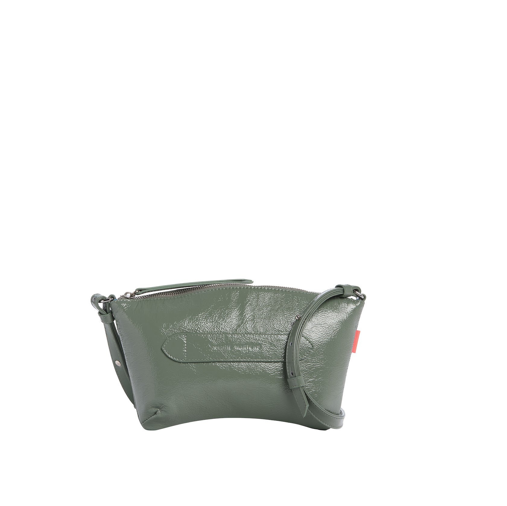 Marie Martens Coachella Pocket Patent Sage Green
