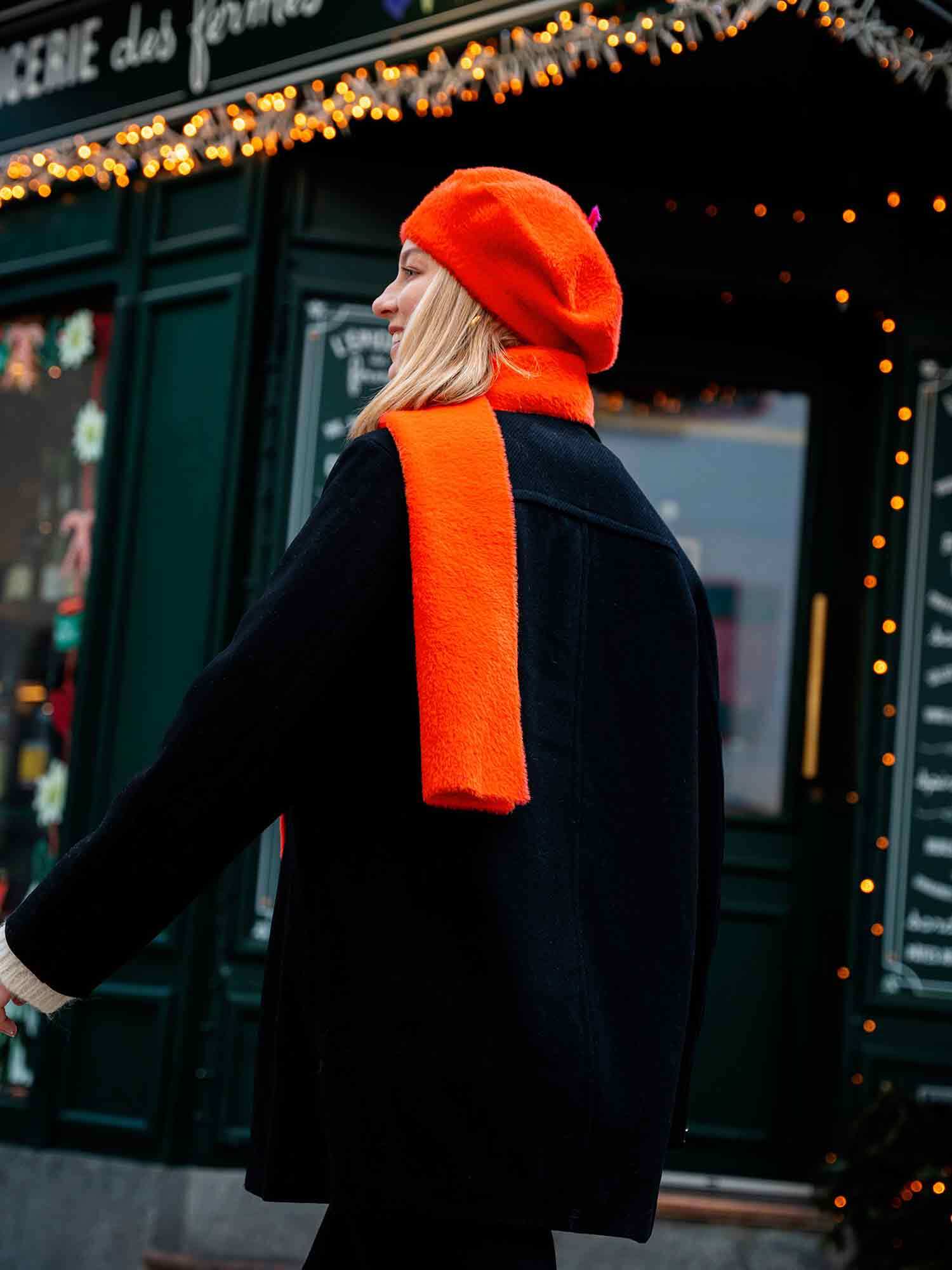Muts Baret dames FRAAS  exotic orange