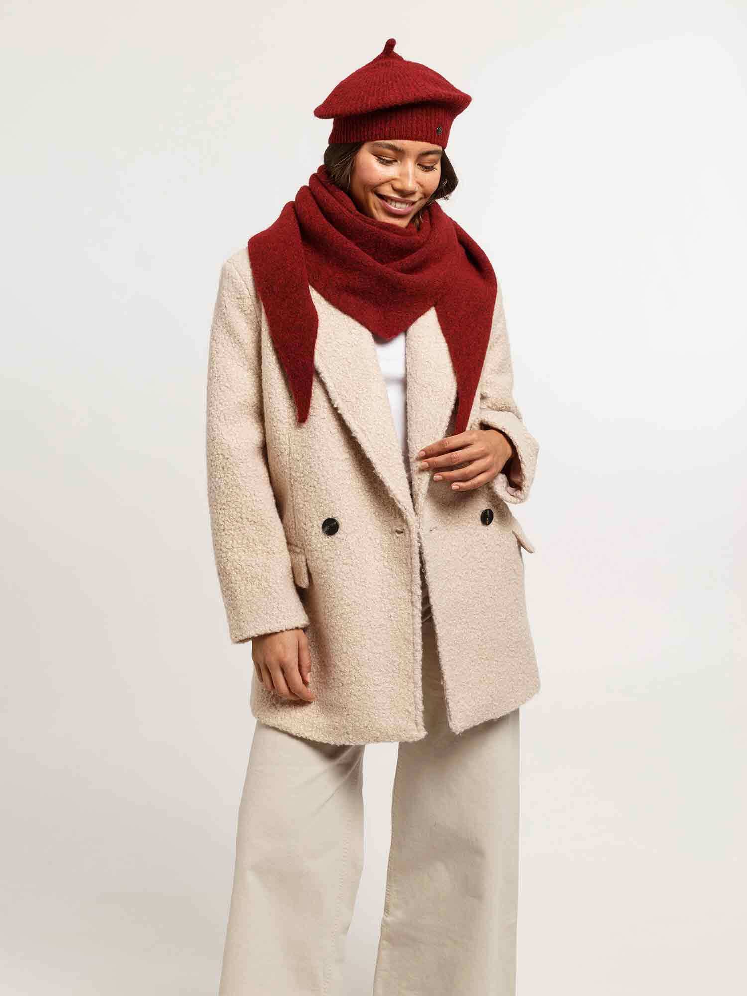 Muts Baret dames FRAAS barolo bordeaux
