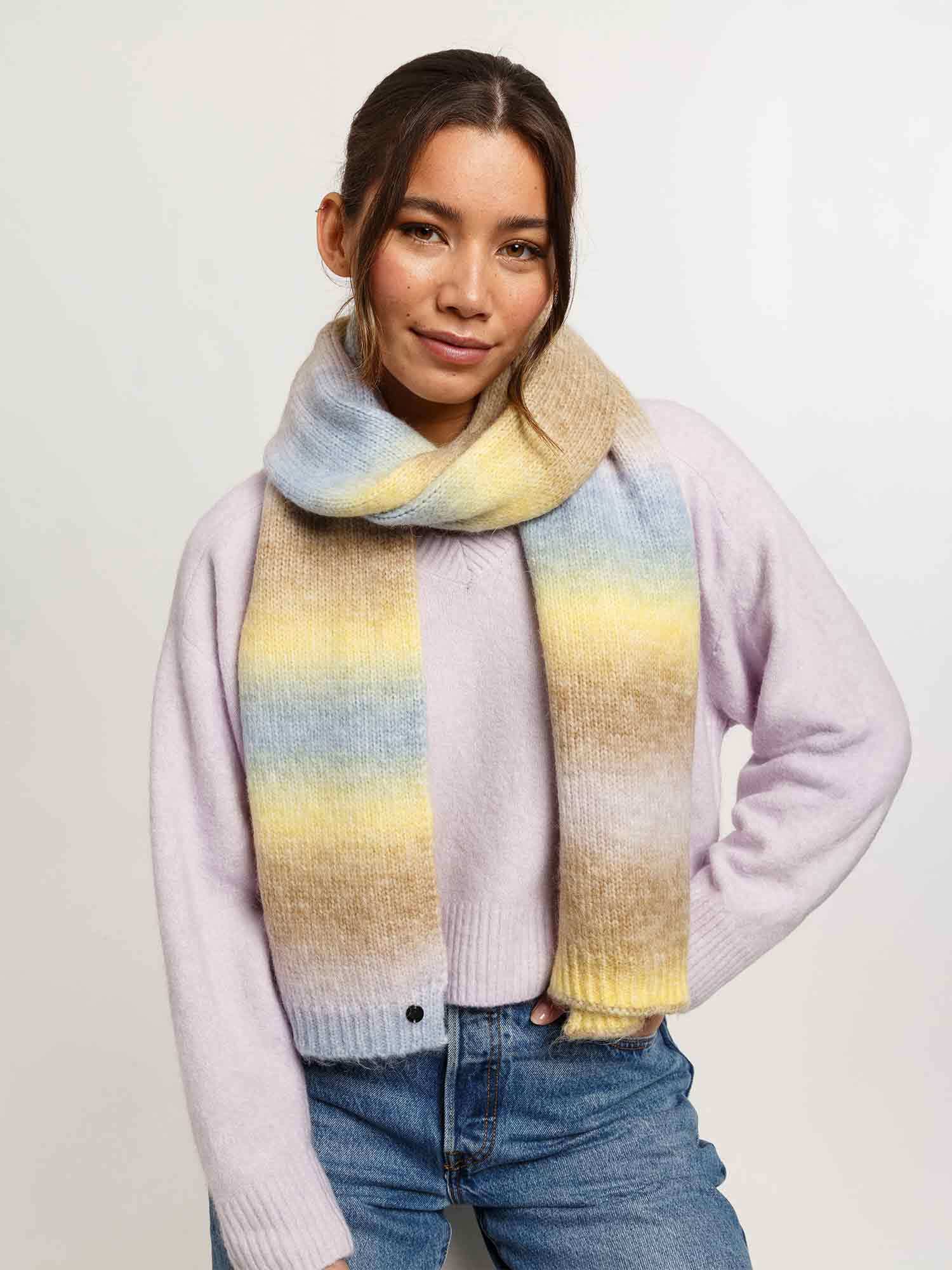 Sjaal dames FRAAS Cloudy Turquoise