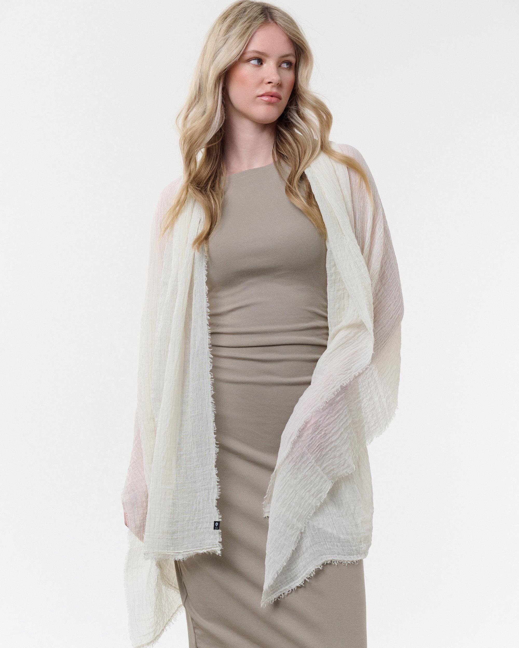 Sjaal Fraas 602063 Butter Cream
