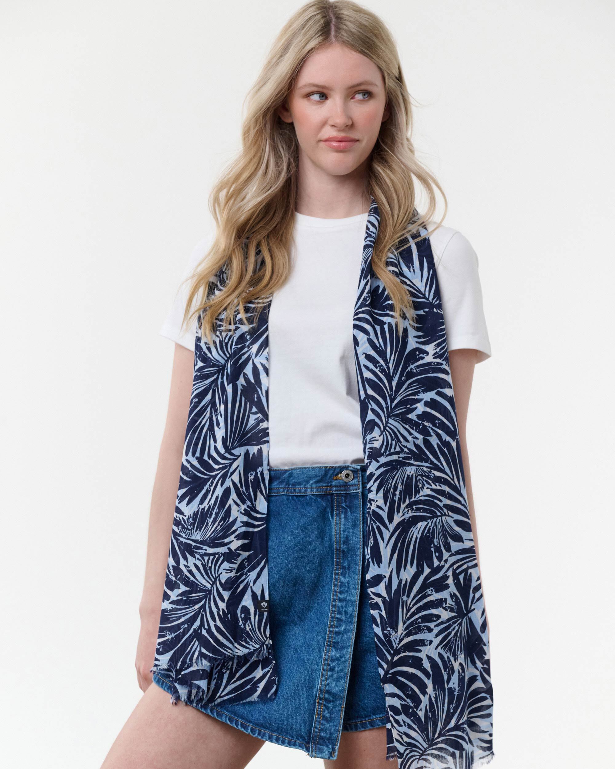 Sjaal Fraas 609055 true blue