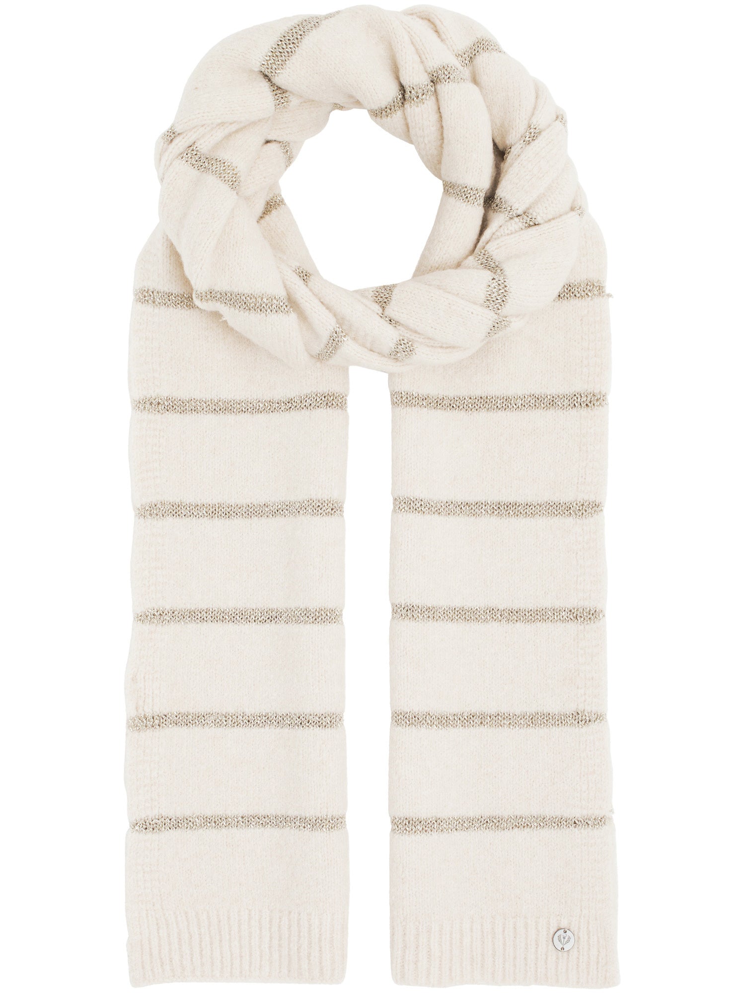 Sjaal Fraas 647050 - white stripe