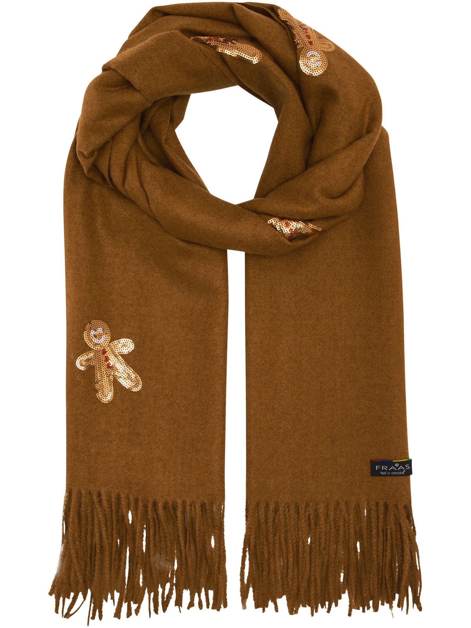 Sjaal met cookies - ginger bread