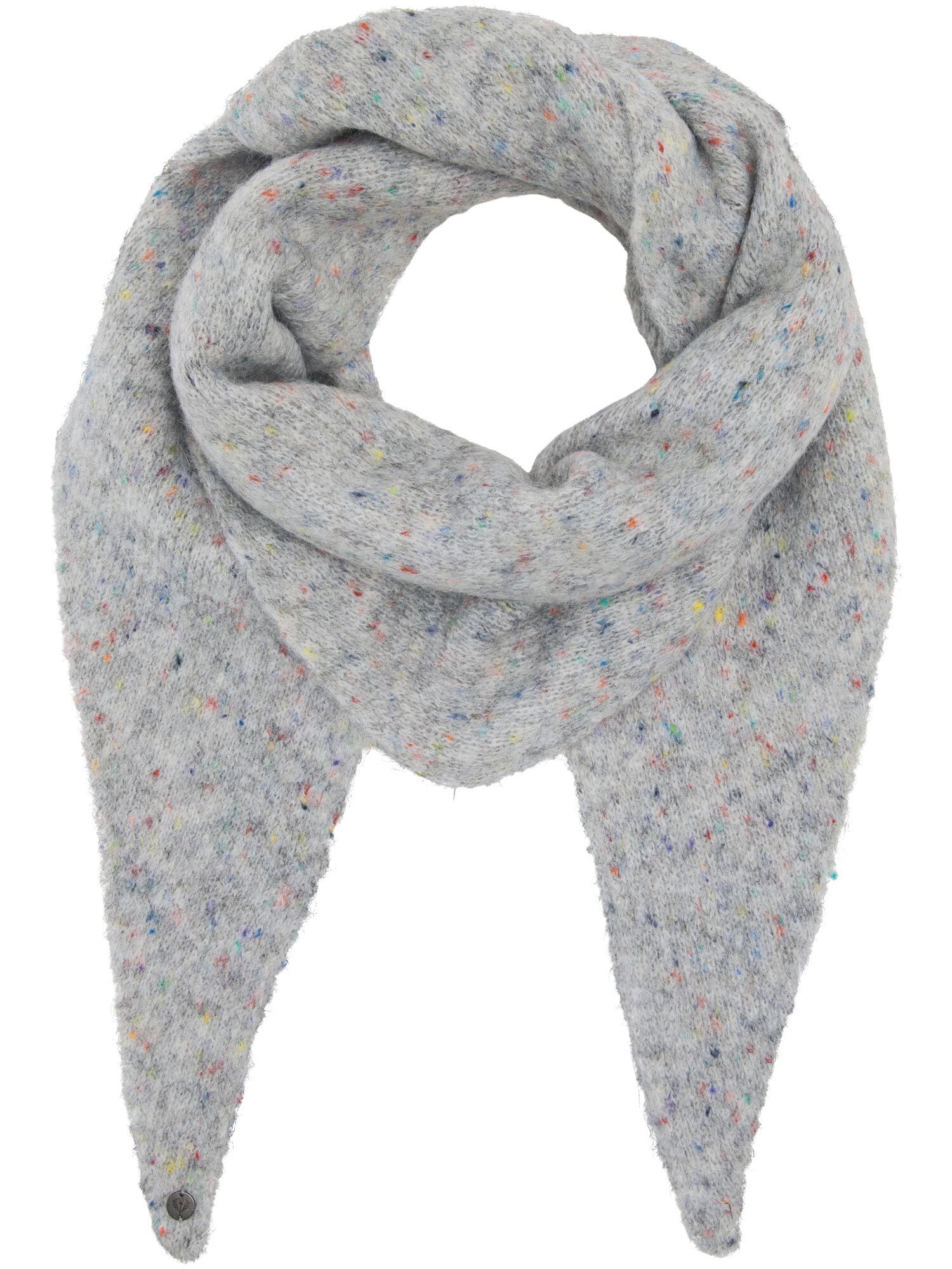 Sjaal Fraas 647057 - grijs spikkel