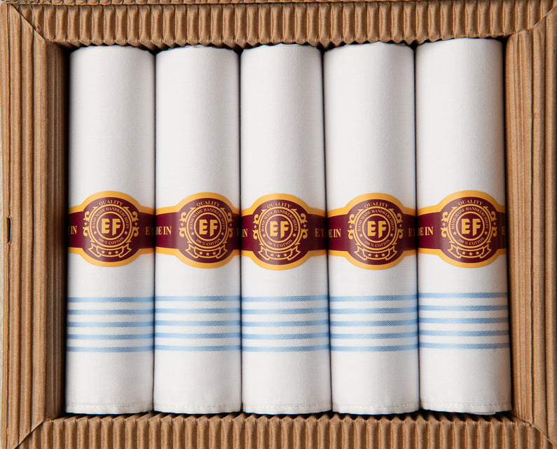 Zakdoeken ETEX geschenkdoosje - 5 stuks - M62 H2