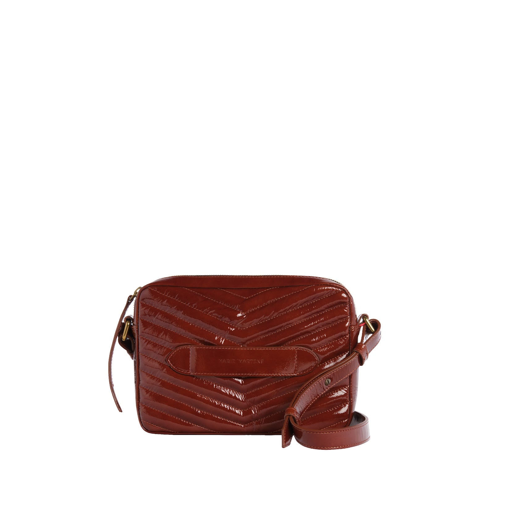 Marie Martens Bento - Patent Acajou Brown