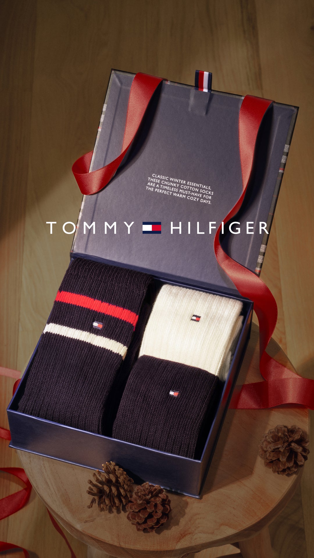 Tommy Hilfiger Giftbox - 3 paar