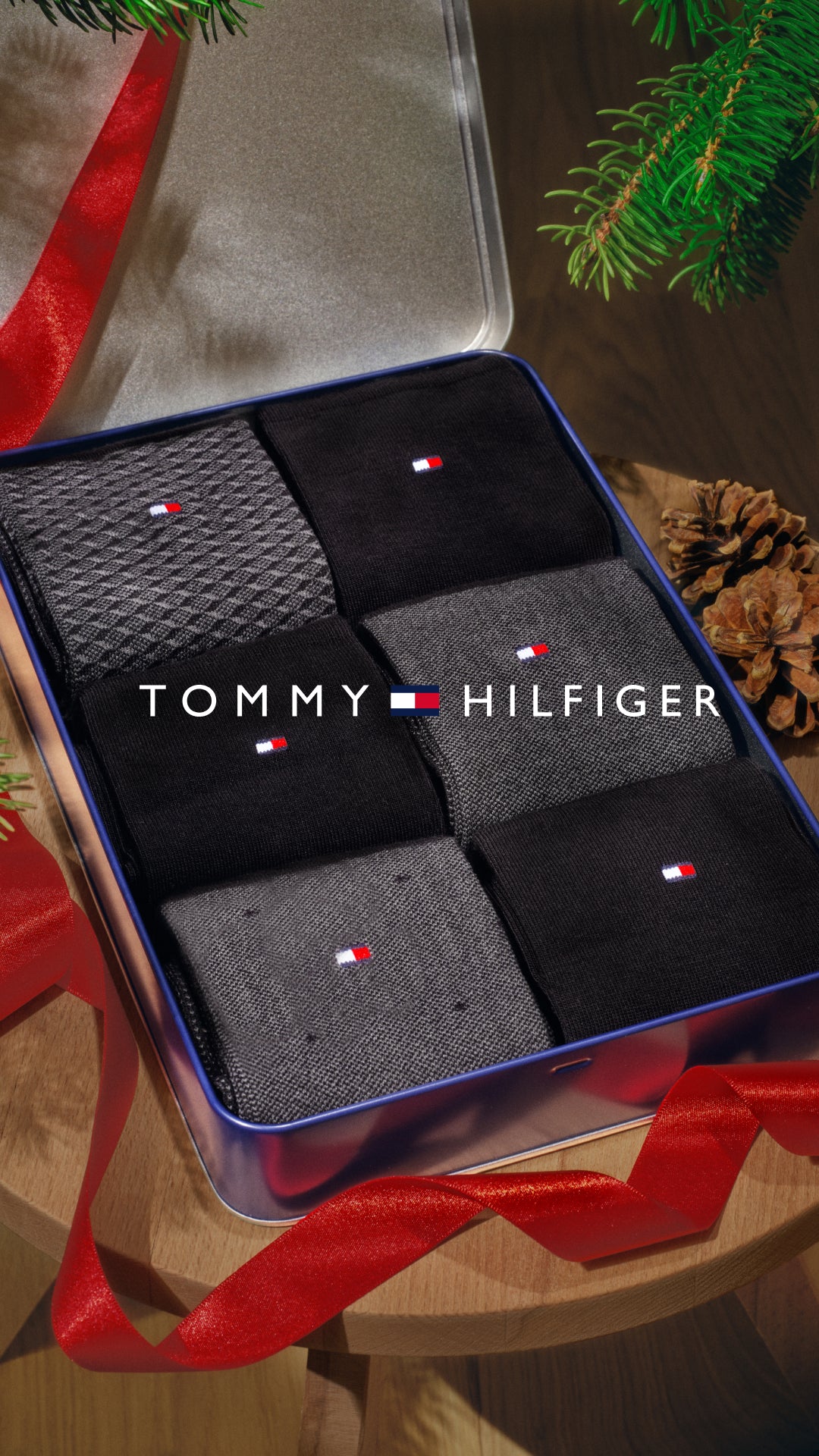 Tommy Hilfiger Giftbox - 6 paar