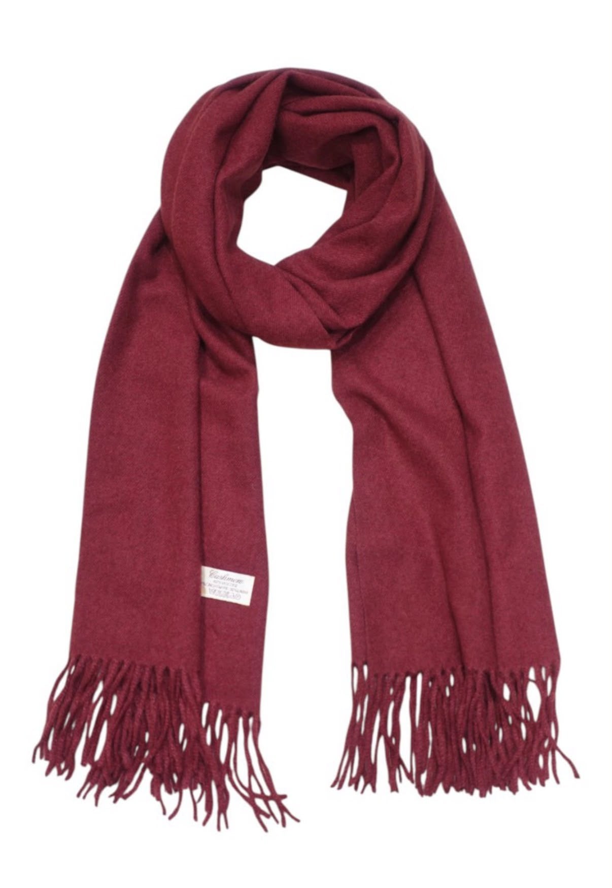 Pashmina Sjaal - Bordeaux