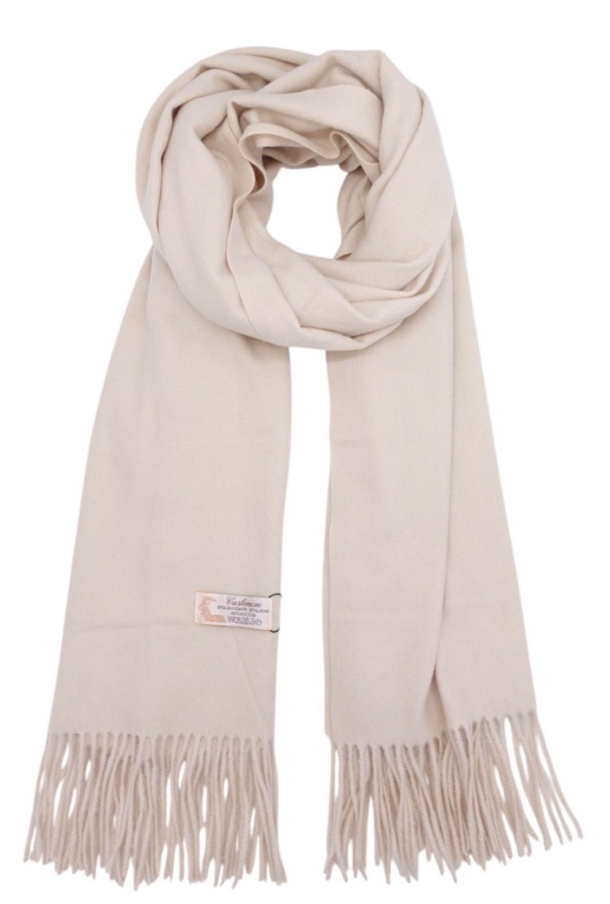Pashmina Sjaal Beige Clair