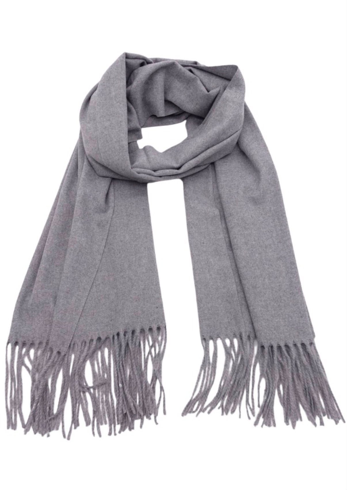 Pashmina Sjaal Gris Moyen
