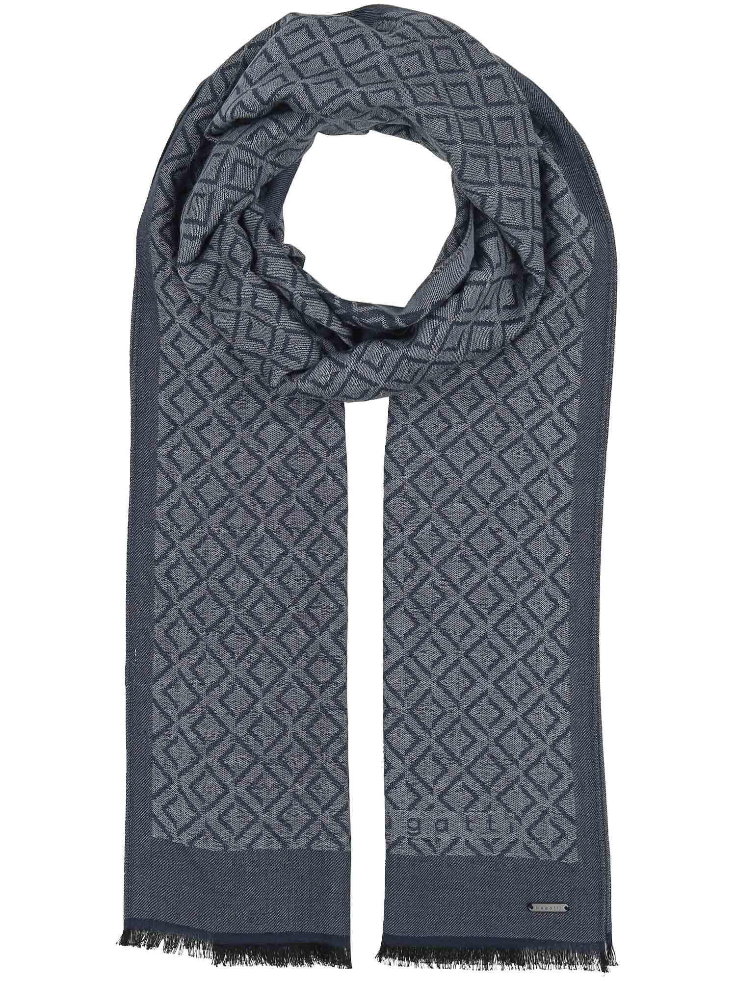 Sjaal heren Bugatti - katoen - navy