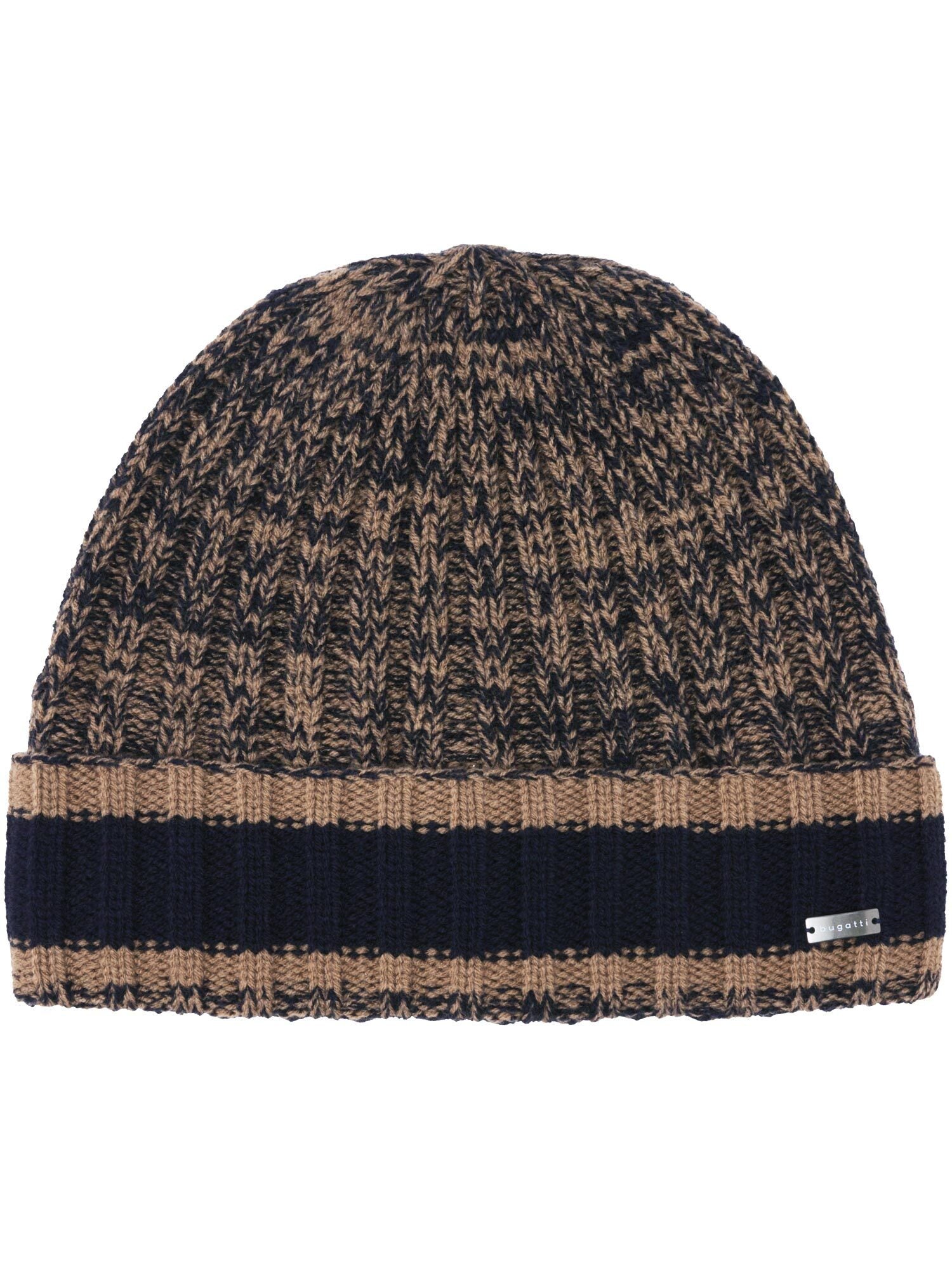 Muts heren Bugatti - 629330 blauw beige